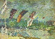 Alfred Sisley Regatta in Molesey oil on canvas